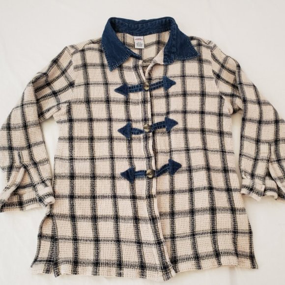 Fore Warned Brand Button Shirt/Jacket 18 - Picture 3 of 7